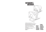 Black & Decker KS865N Uživatelský manuál