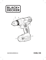 Black & Decker EGBL108 Uživatelský manuál