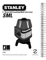 Stanley SML 77-322 Návod k obsluze