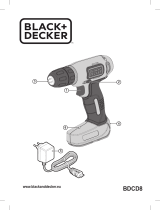 Black & Decker BDCD8 Uživatelský manuál
