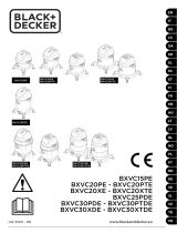 Black & Decker BXVC20XTE Uživatelský manuál