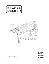 Black & Decker KD985 Uživatelský manuál