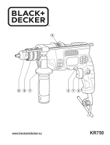 Black & Decker KR750K-FR Návod k obsluze