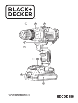 Black & Decker BDCDD186 Uživatelský manuál