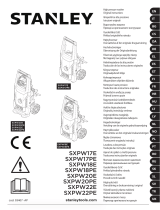 Stanley SXPW22E Návod k obsluze