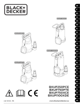 Black & Decker BXUP750XCE Uživatelský manuál