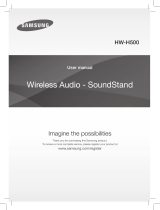 Samsung HW-H500 Uživatelský manuál