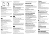 Sony DCR-DVD610 Operativní instrukce