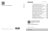 Sony DSC-RX10M2 Cyber-shot Návod k obsluze