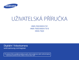 Samsung HMX-F90WP Uživatelská příručka