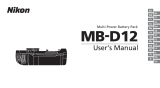 Nikon MB-12 Uživatelský manuál