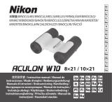 Nikon ACULON W10 Uživatelský manuál