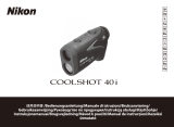 Nikon COOLSHOT 40i Uživatelský manuál