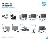 HP ENVY 23 23-inch IPS LED Backlit Monitor with Beats Audio Rychlý návod