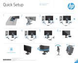 HP EliteDisplay E230t 23-inch Touch Monitor Rychlý návod