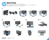 HP EliteDisplay E221 21.5-inch LED Backlit Monitor instalační příručka