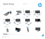 HP DreamColor Z31x Studio Display Rychlý návod