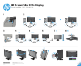 HP DreamColor Z27x Studio Display Rychlý návod