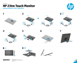 HP Pavilion 23tm 23-inch Diagonal Touch Monitor instalační příručka