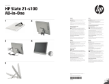 HP Compaq LA2206xc 21.5-inch Webcam LCD Monitor instalační příručka