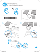 HP Jetdirect 3100w BLE/NFC/Wireless Accessory instalační příručka