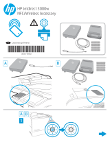 HP Jetdirect 3000w NFC/Wireless Accessory instalační příručka