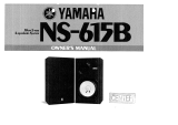 Yamaha NS-615 Návod k obsluze