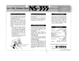 Yamaha NS-355 Návod k obsluze