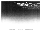Yamaha C-40 Návod k obsluze