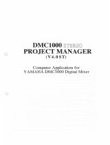 Yamaha DMC1000 Návod k obsluze