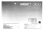 Yamaha T-300 Návod k obsluze