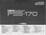 Yamaha pss-170 Návod k obsluze