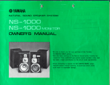 Yamaha NS-1000M Návod k obsluze