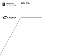 Candy LS DSI 730 X Uživatelský manuál