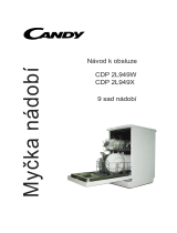 Candy CDP 2L949X Uživatelský manuál
