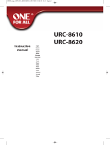 One For All URC-8620 Návod k obsluze