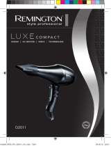 Remington Remington Luxe Compact D2011 Návod k obsluze