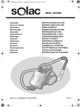 Solac AS3260 Multicyclonic Návod k obsluze
