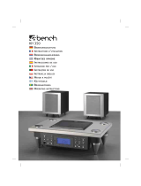 EBENCH EBENCH KH 350 DESIGN AUDIO SYSTEM AVEC LECTEUR DE CD ET RADIO NUMERIQUE Návod k obsluze