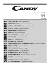 Candy CCT685W Uživatelský manuál