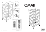 IKEA Omar wijnrek Návod k obsluze