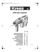 Kress BMH 600 CARBON Návod k obsluze