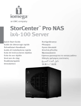 Iomega 34340 - StorCenter Pro ix4-100 NAS Server Návod k obsluze