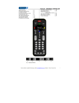 Vivanco ULTRA FLAT 3 IN 1 UNIVERSAL REMOTE CONTROL Návod k obsluze