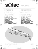 Solac PP7255 Návod k obsluze