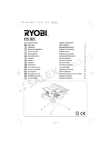 Ryobi ETS-1825 Uživatelský manuál