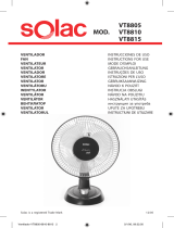 Solac VT8815 Návod k obsluze