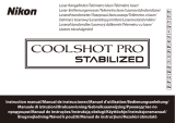 Nikon COOLSHOT PRO STABILIZED Uživatelský manuál