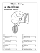 Aeg-Electrolux 310 Uživatelský manuál