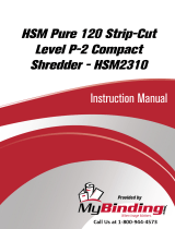HSM HSM Pure 120 Uživatelský manuál
